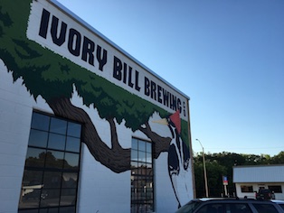 Northwest Arkansas Brewery Ivory Bill Mural